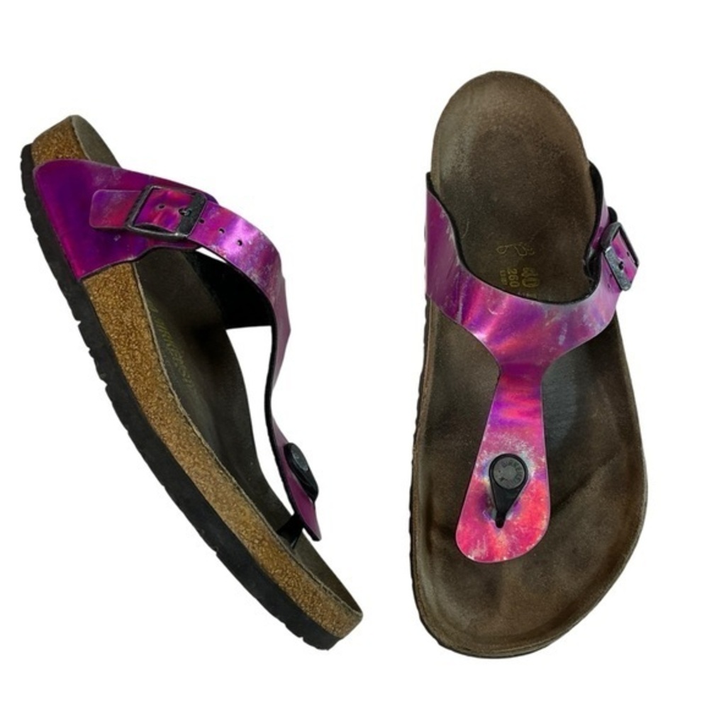 Birkenstock Pink Gizeh‎ Sandals for Women Size 40
